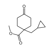 methyl 1-(cyclopropylmethyl)-4-oxocyclohexane-1-carboxylate