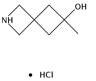 6-Methyl-2-azaspiro[3.3]heptan-6-ol hydrochloride