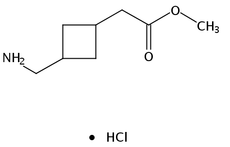 Methyl 2-(3-(aminomethyl)cyclobutyl)acetate hydrochloride