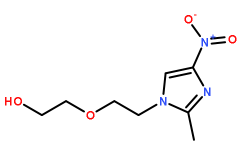 2-[2-(2-甲基-4-硝基-1H-咪唑-1-基)乙氧基]乙醇