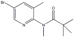 5-溴-3-甲基-2-(N,2,2,2-四甲基乙酰氨基)吡啶