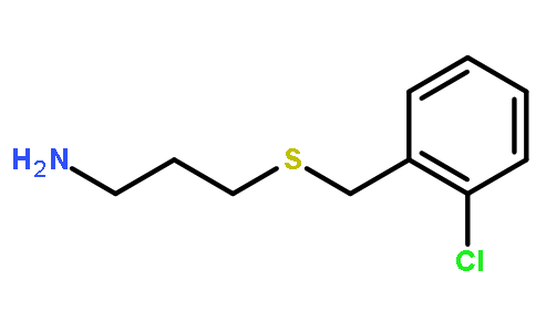 3-[(2-chlorophenyl)methylsulfanyl]propan-1-amine