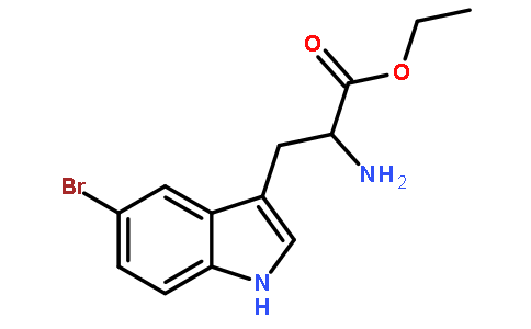 2-氨基-3-(5-溴-1H-吲哚-3-基)丙酸乙酯