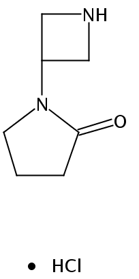 1-(Azetidin-3-yl)pyrrolidin-2-one hydrochloride