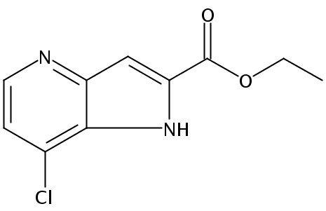7-氯-1H-吡咯并[3,2-B]吡啶-2-羧酸乙酯