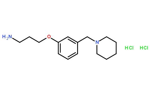 3-[3-(1-哌啶甲基)苯氧基]-1-丙胺-二氯盐酸盐(9CI)