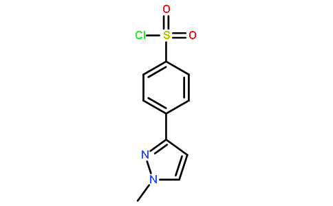 4-(1-甲基-1H-吡唑-3-基)苯磺酰氯
