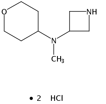 N-Methyl-N-(tetrahydro-2H-pyran-4-yl)azetidin-3-amine dihydrochloride