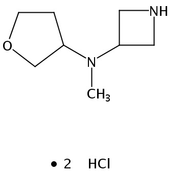 N-Methyl-N-(tetrahydrofuran-3-yl)azetidin-3-amine hydrochloride