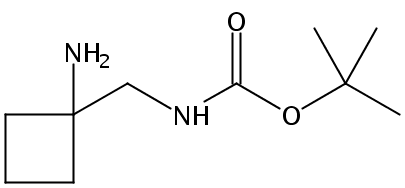tert-Butyl ((1-aminocyclobutyl)methyl)carbamate