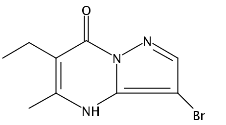 3-Bromo-6-ethyl-5-methylpyrazolo[1,5-a]pyrimidin-7(4H)-one