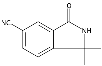 3,3-Dimethyl-1-oxoisoindoline-5-carbonitrile