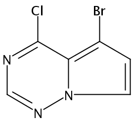5-BROMO-4-CHLOROPYRROLO[2,1-F][1,2,4]TRIAZINE
