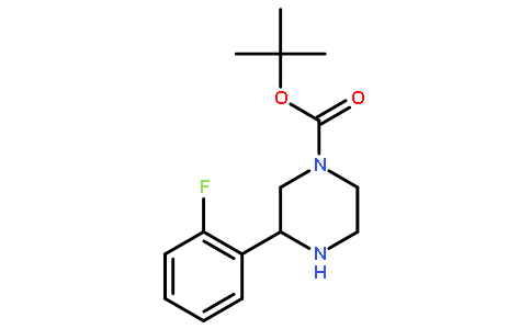 1-BOC-3-(2-氟苯基)哌嗪