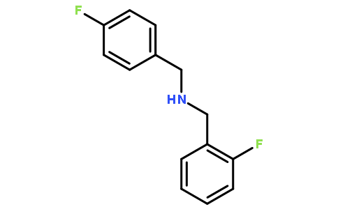 N-(4-Fluorobenzyl)-1-(2-fluorophenyl)methanamine