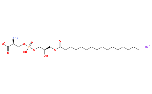 1-palmitoyl-2-hydroxy-sn-glycero-3-phospho-L-serine (sodium salt)