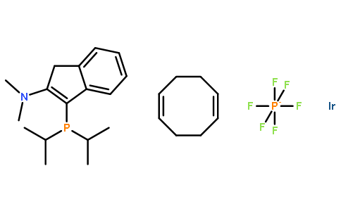 3-Di-i-丙基膦-2-(N,N-二甲氨基)-1H-茚(1,5-环辛二烯)铱(I)六氟磷酸