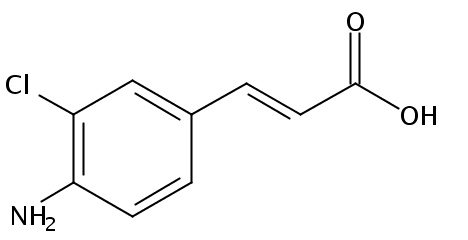 3-(4-amino-3-chlorophenyl)-2-Propenoic acid
