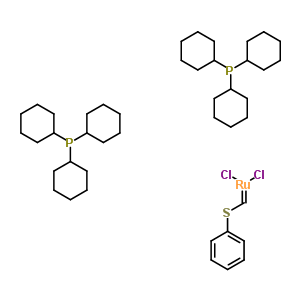 双(三环己基磷)[(苯基硫)亚甲基]钌(II)二氯