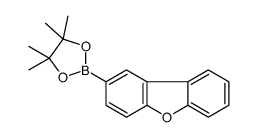 2-(4,4,5,5-四甲基-1,3,2-二噁硼烷-2-基)二苯并呋喃