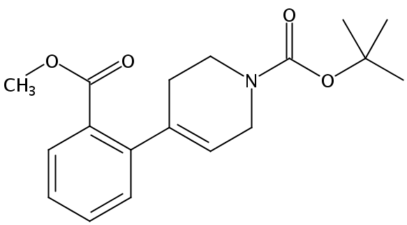 tert-butyl 4-(2-(methoxycarbonyl)phenyl)-5,6-dihydropyridine-1(2H)-carboxylate