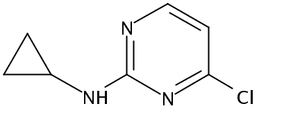 (4-氯-嘧啶-2-基)-环丙基-胺
