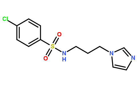 4-氯-N-[3-(1H-咪唑-1-基)丙基]苯磺酰胺