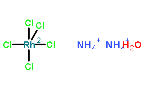 水合五氯铑酸铵, Rh min