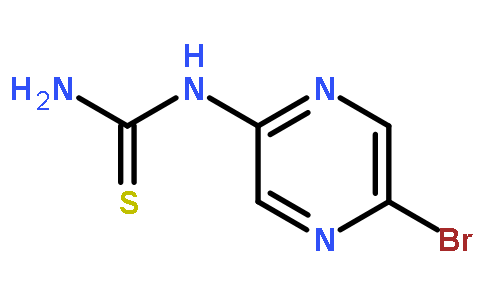 (5-溴-2-吡嗪)-硫脲