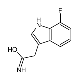 2-(7-fluoro-1H-indol-3-yl)acetamide