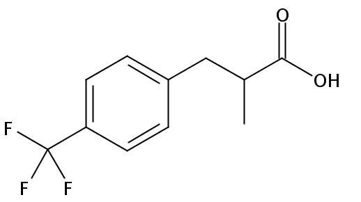 2-methyl-3-[4-(trifluoromethyl)phenyl]propanoic acid