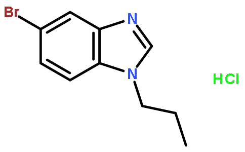 5-溴-1-丙基-苯并咪唑盐酸盐