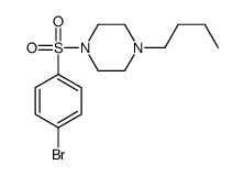 1-((4-Bromophenyl)sulfonyl)-4-butylpiperazine