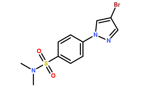 N,N-二甲基4-(4-溴吡唑-1-基)苯磺酰胺
