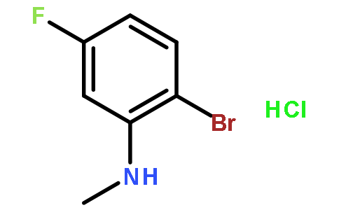 N-甲基-2-溴-5-氟苯胺盐酸盐