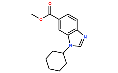 1-環(huán)己基苯并咪唑-6-羧酸甲酯