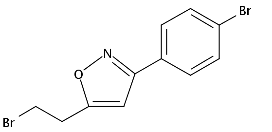 5-(2-bromoethyl)-3-(4-bromophenyl)Isoxazole