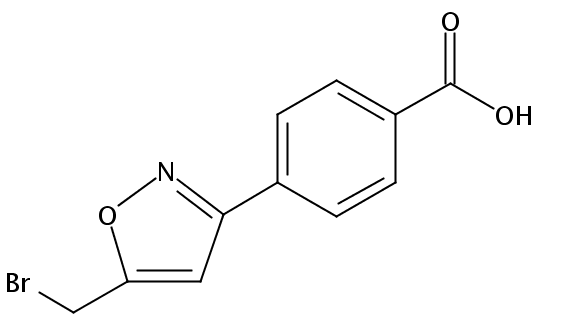 4-[5-(bromomethyl)-3-isoxazolyl]Benzoic acid