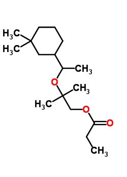 2-[1-(3,3-二甲基-环己基)乙氧基]-2-甲基丙酸丙酯