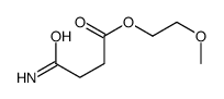 2-Methoxyethyl 4-amino-4-oxobutanoate