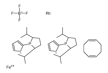 1,1′-双((2R,5R)-2,5-二异丙基膦烷基)二茂铁(环辛二烯)四氟硼酸铑(I)