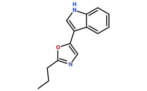 5-(1H-吲哚基)2-丙基噁唑