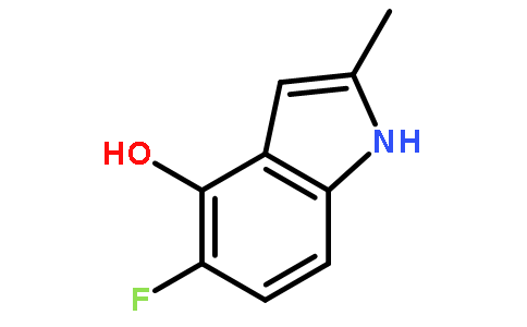 5-氟-2-甲基-1H-吲哚-4-醇