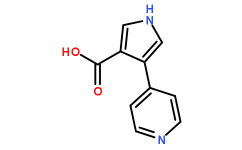 4-(吡啶-4-基)-1H-吡咯-3-羧酸