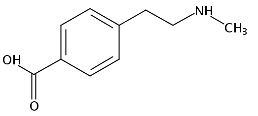 4-(2-(Methylamino)ethyl)benzoic acid