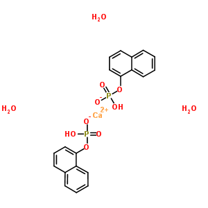1-萘基磷酸酯 钙盐 三水合物