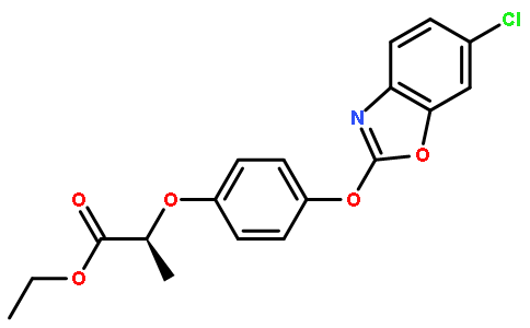 (2S)-(+)-2-[4-(6-氯苯并噁唑-2-氧基)苯氧基]丙酸乙酯