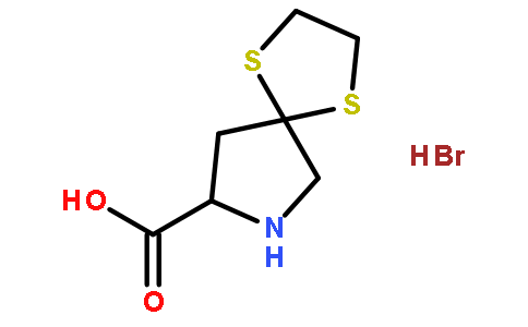 1,4-二硫-7-氮杂螺[4,4]壬烷-8-羧酸氢溴酸盐