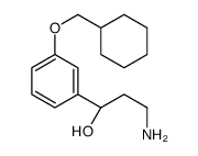 (1R)-3-amino-1-[3-(cyclohexylmethoxy)phenyl]propan-1-ol