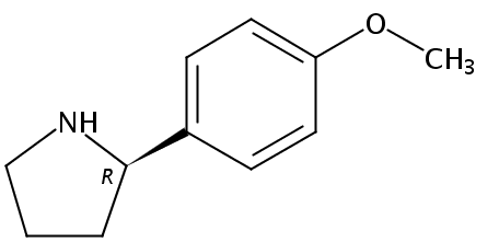 1-((2R)吡咯烷-2-基)-4-甲氧基苯